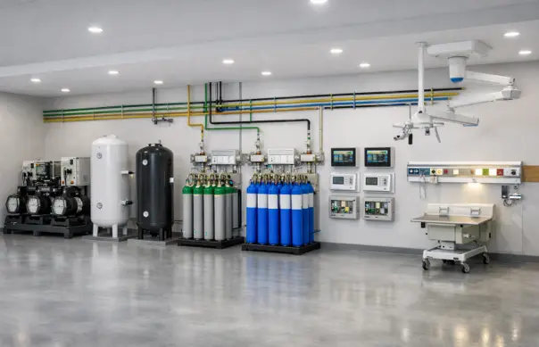 Medical gas pipeline system