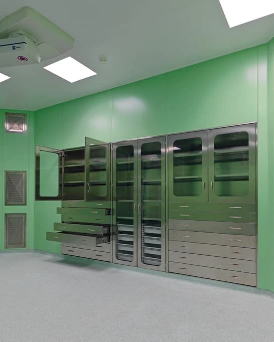 Clean Utility Cabinets / Storage Units - Modular OT component