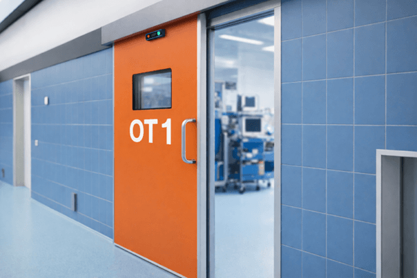 Hermetically Sealing OT Doors (HPL / SS) - Modular OT component